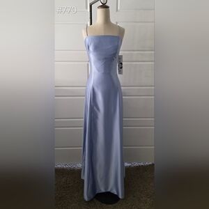 Simple Purple A-line Formal Dress With Spaghetti Straps
